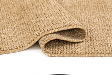 Maskinvævet tæppe KM Home Capri Plain 200x290 cm Jute - jute - Tekstiler - Tæpper - Udendørs tæpper