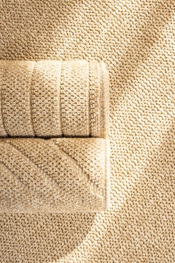 Maskinvævet tæppe KM Home Capri Plain 200x290 cm Jute - jute - Tekstiler - Tæpper - Udendørs tæpper