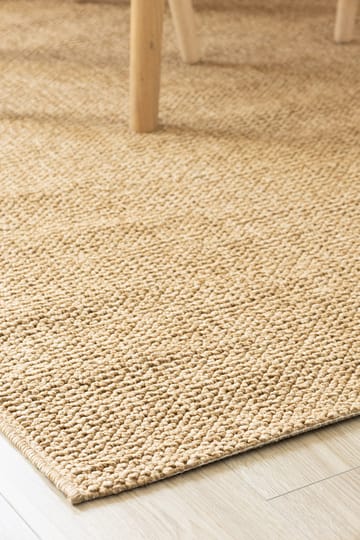 Maskinvævet tæppe KM Home Capri Plain 200x290 cm Jute - jute - Tekstiler - Tæpper - Udendørs tæpper