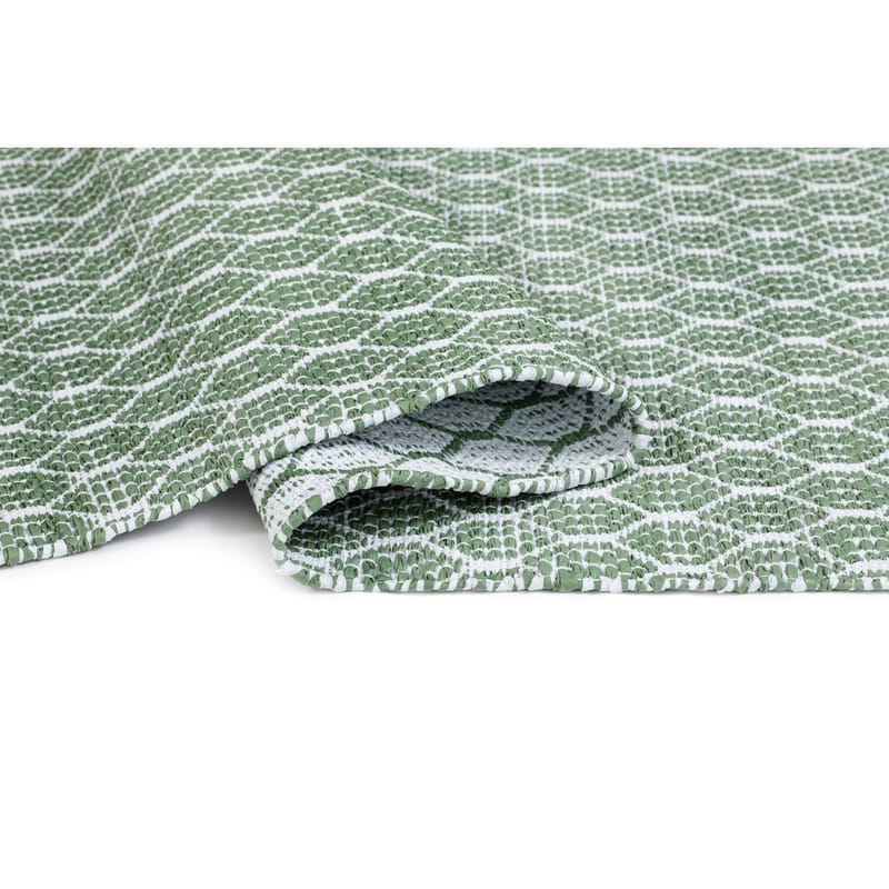Plasttæppe Hilma Link - 150x220 cm, Grøn - Tekstiler - Tæpper - Udendørs tæpper - Plasttæpper