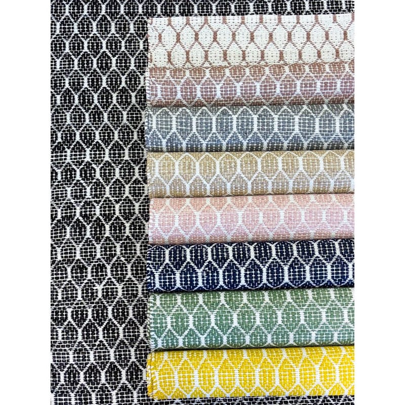 Plasttæppe Hilma Link - 70x150 cm, Blå - Tekstiler - Tæpper - Udendørs tæpper - Plasttæpper