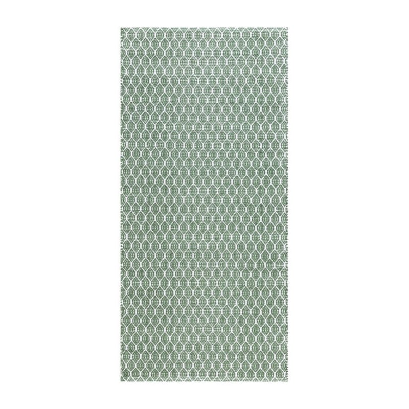 Plasttæppe Hilma Link - 70x150 cm, Grøn - Tekstiler - Tæpper - Udendørs tæpper - Plasttæpper