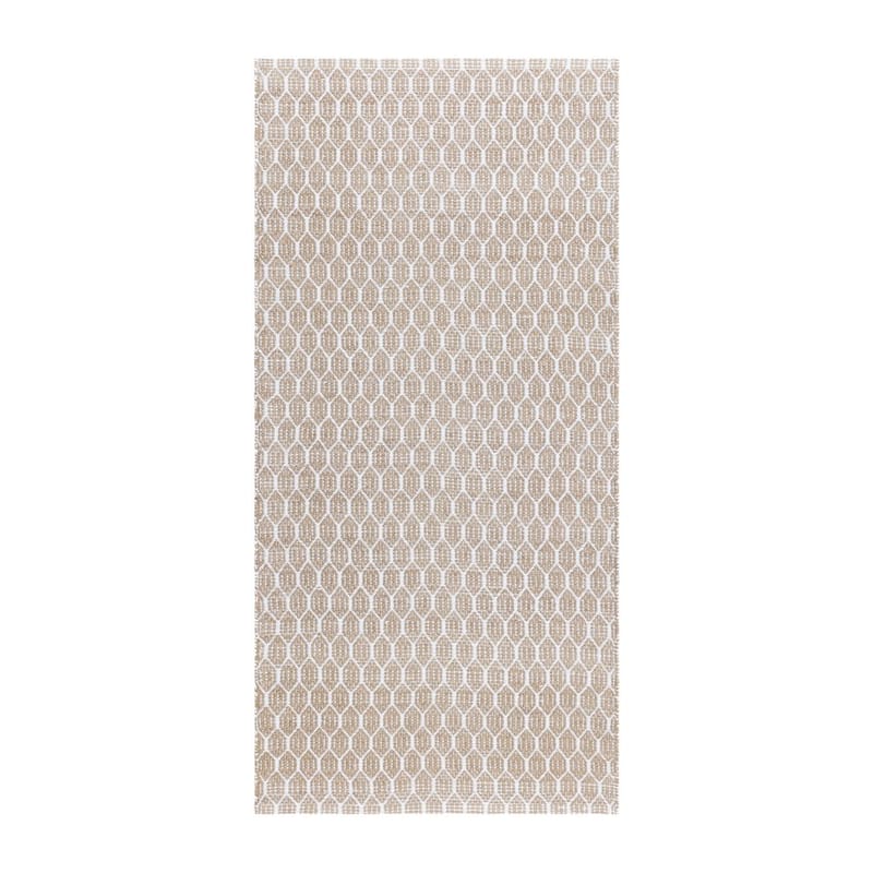 Plasttæppe Hilma Link - 70x150 cm, Linned - Tekstiler - Tæpper - Udendørs tæpper - Plasttæpper