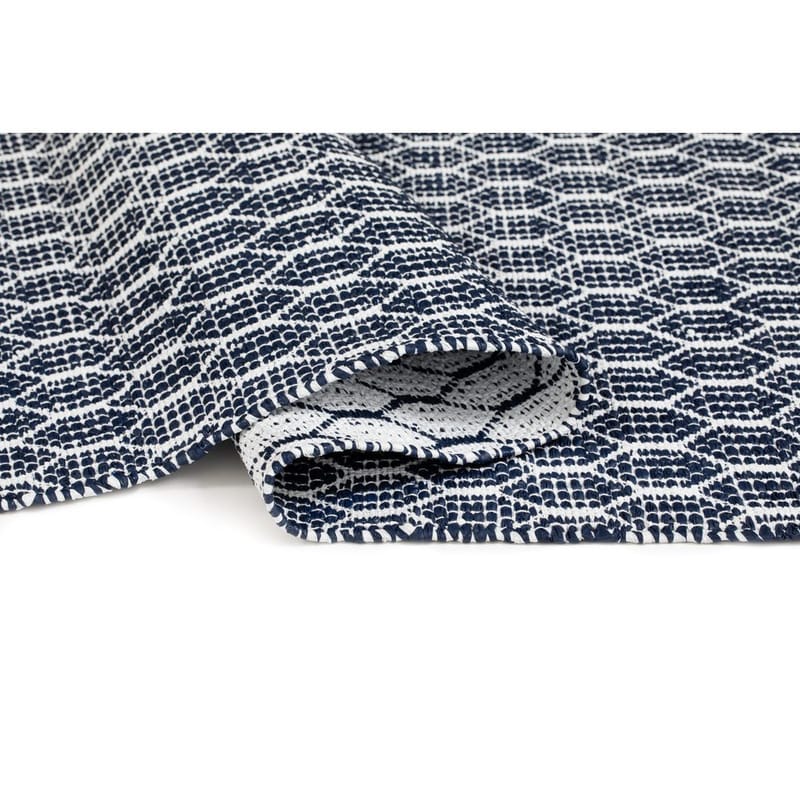 Plasttæppe Hilma Link - 70x250 cm, Blå - Tekstiler - Tæpper - Udendørs tæpper - Plasttæpper