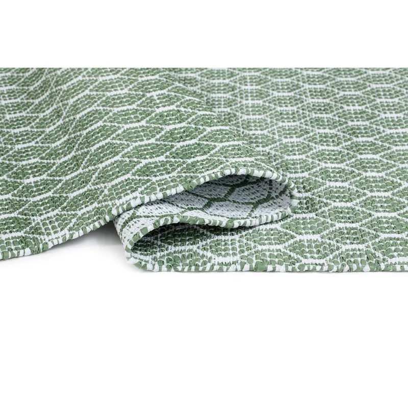 Plasttæppe Hilma Link - 70x250 cm, Grøn - Tekstiler - Tæpper - Udendørs tæpper - Plasttæpper