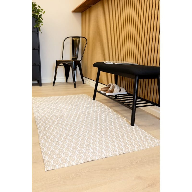 Plasttæppe Hilma Link - 70x250 cm, Linned - Tekstiler - Tæpper - Udendørs tæpper - Plasttæpper