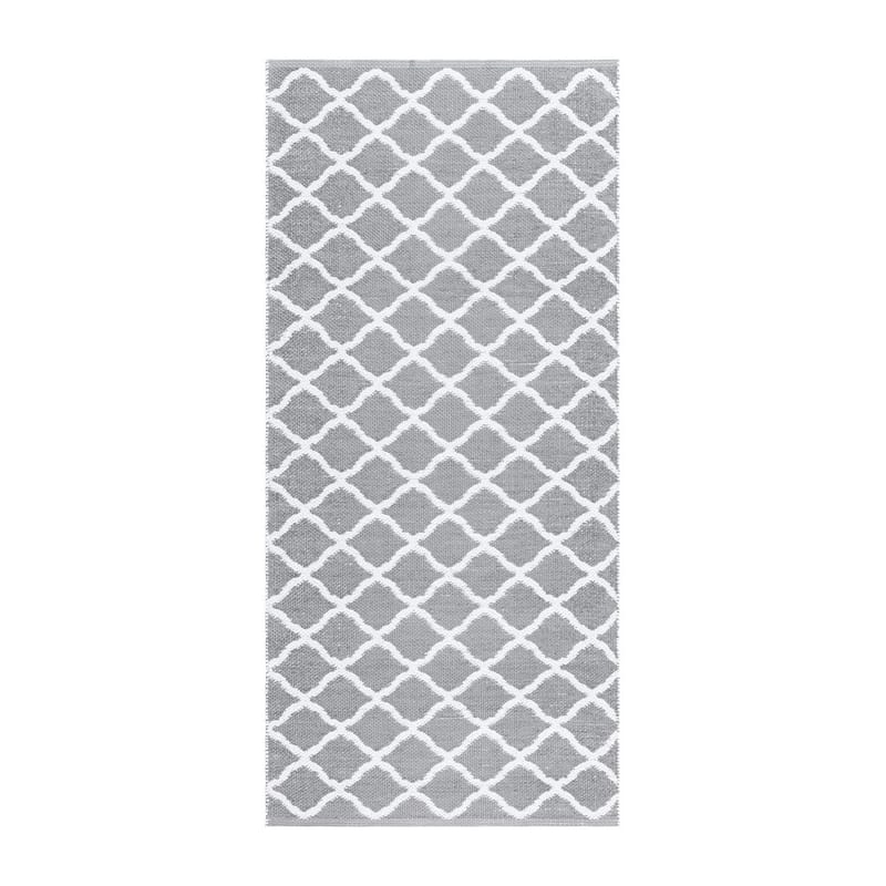 Plasttæppe Hilma Wave, 70x150 cm, Grå