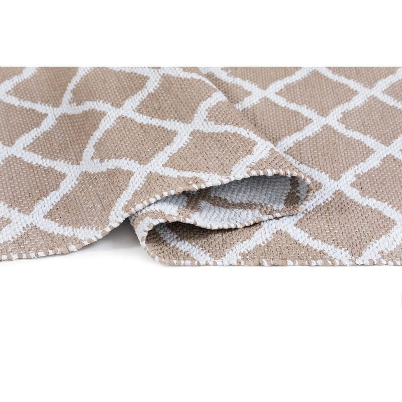 Plasttæppe Hilma Wave - 70x300 cm, Linned - Tekstiler - Tæpper - Udendørs tæpper - Plasttæpper