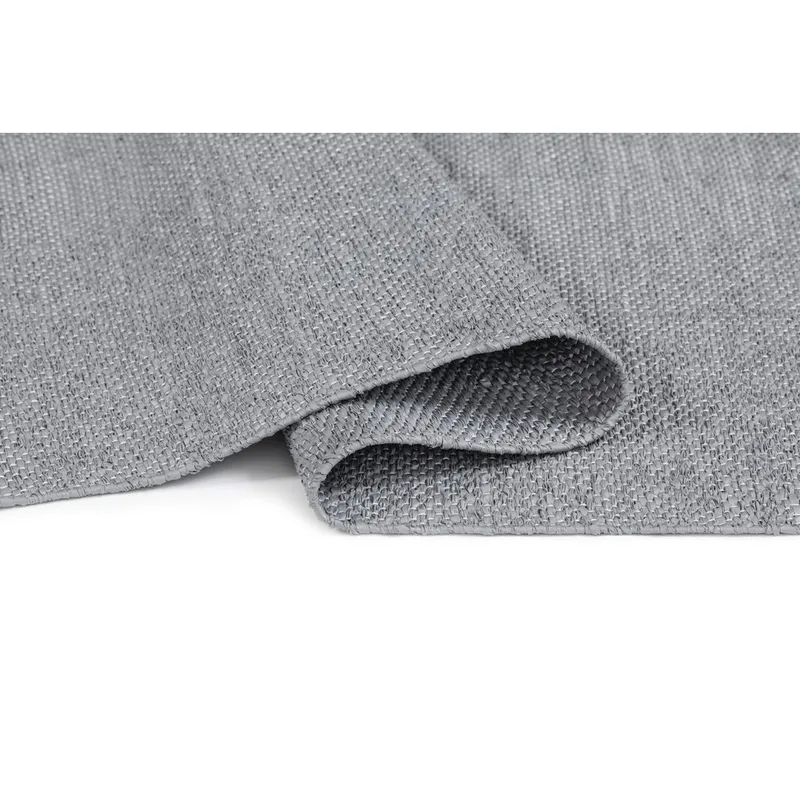 Plasttæppe Hilma Plain - 70x300 cm, Grå - Tekstiler - Tæpper - Udendørs tæpper - Plasttæpper