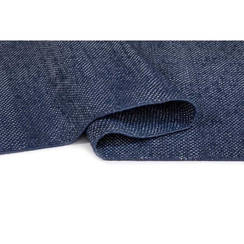 Plasttæppe Hilma Plain - 70x150 cm, Blå - Tekstiler - Tæpper - Udendørs tæpper - Plasttæpper