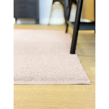 Plasttæppe Hilma Plain - 70x300 cm, Rosa - Tekstiler - Tæpper - Moderne tæppe - Wiltontæpper