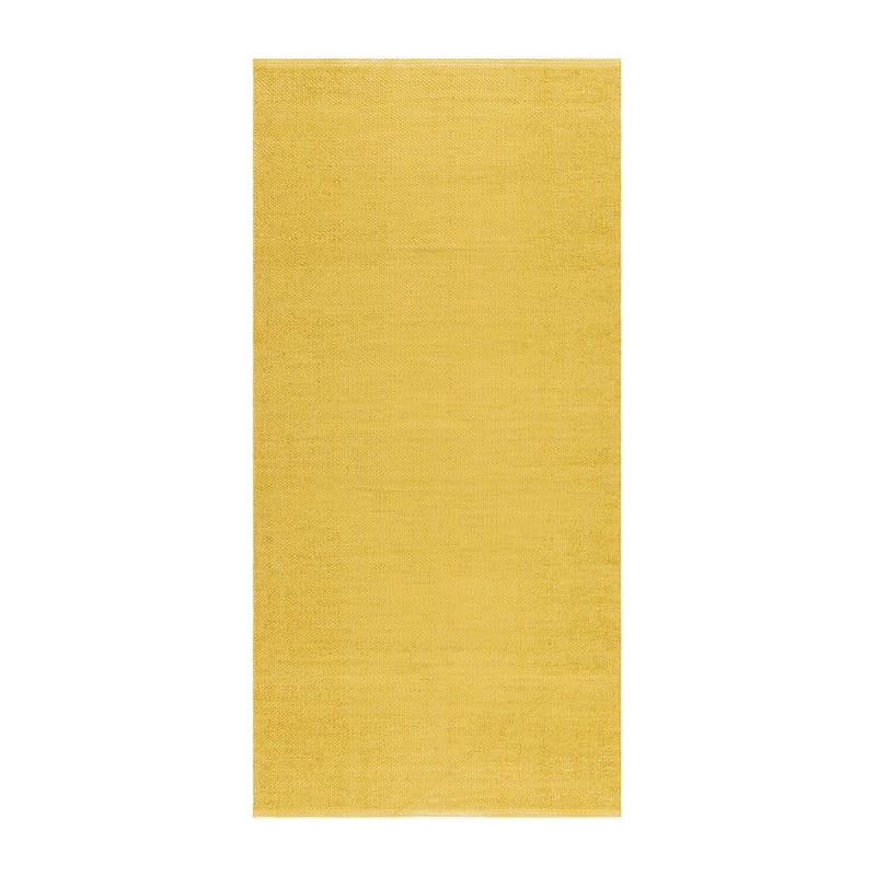 Plasttæppe Hilma Plain, 70x300 cm, Gul