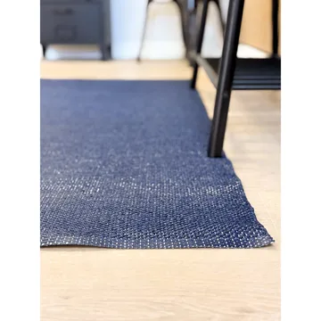 Plasttæppe Hilma Plain - 70x250 cm, Blå - Tekstiler - Tæpper - Moderne tæppe - Wiltontæpper