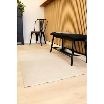 Plasttæppe Hilma Plain - 70x150 cm, Linned - Tekstiler - Tæpper - Moderne tæppe - Wiltontæpper