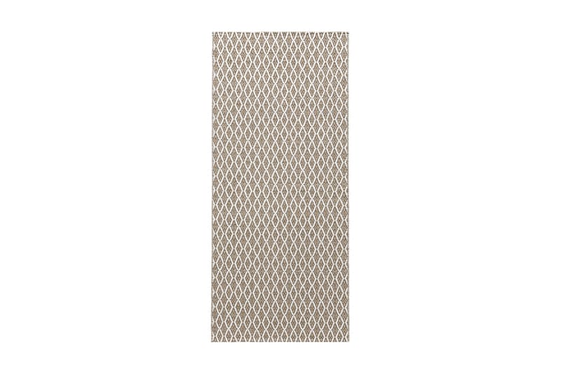 Øje kludetæppe 70x450 cm Beige - Horredsmattan - Tekstiler - Tæpper - Udendørs tæpper - Plasttæpper