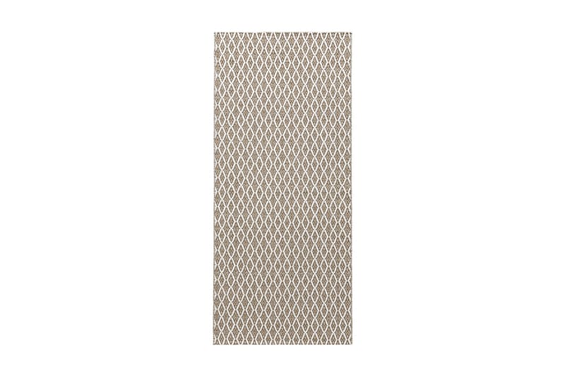 Øje kludetæppe 70x450 cm Beige - Horredsmattan - Køkkenmåtte - Plasttæpper - Hall måtte