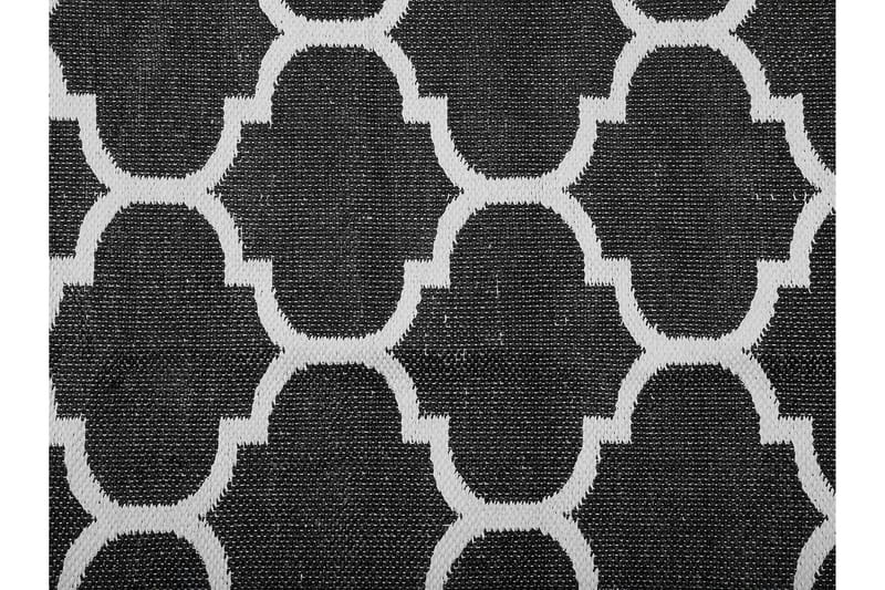 Aladana tæppe 140 | 200 cm - Sort - Tekstiler - Tæpper - Udendørs tæpper - Plasttæpper