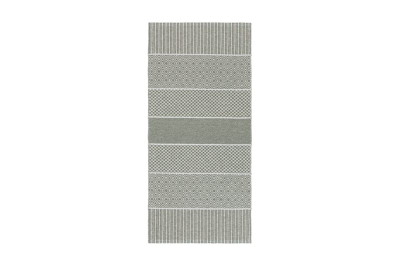Alfie Plastikmåtte 70x200 cm Olivengrøn - Horredsmattan - Tekstiler - Tæpper - Udendørs tæpper - Plasttæpper