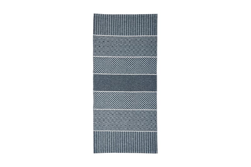 Alfie plastiktæppe 200x300 Vendbar PVC blå - Horredsmattan - Tekstiler - Tæpper - Udendørs tæpper - Plasttæpper