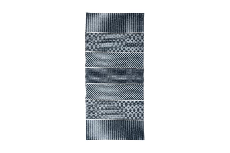 Alfie Plastiktæppe 70x100 Vendbar PVC blå - Horredsmattan - Tekstiler - Tæpper - Udendørs tæpper - Plasttæpper