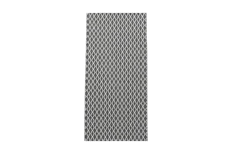 Eye kludetæppe 70x450 cm Sort - Horredsmattan - Tekstiler - Tæpper - Udendørs tæpper - Plasttæpper