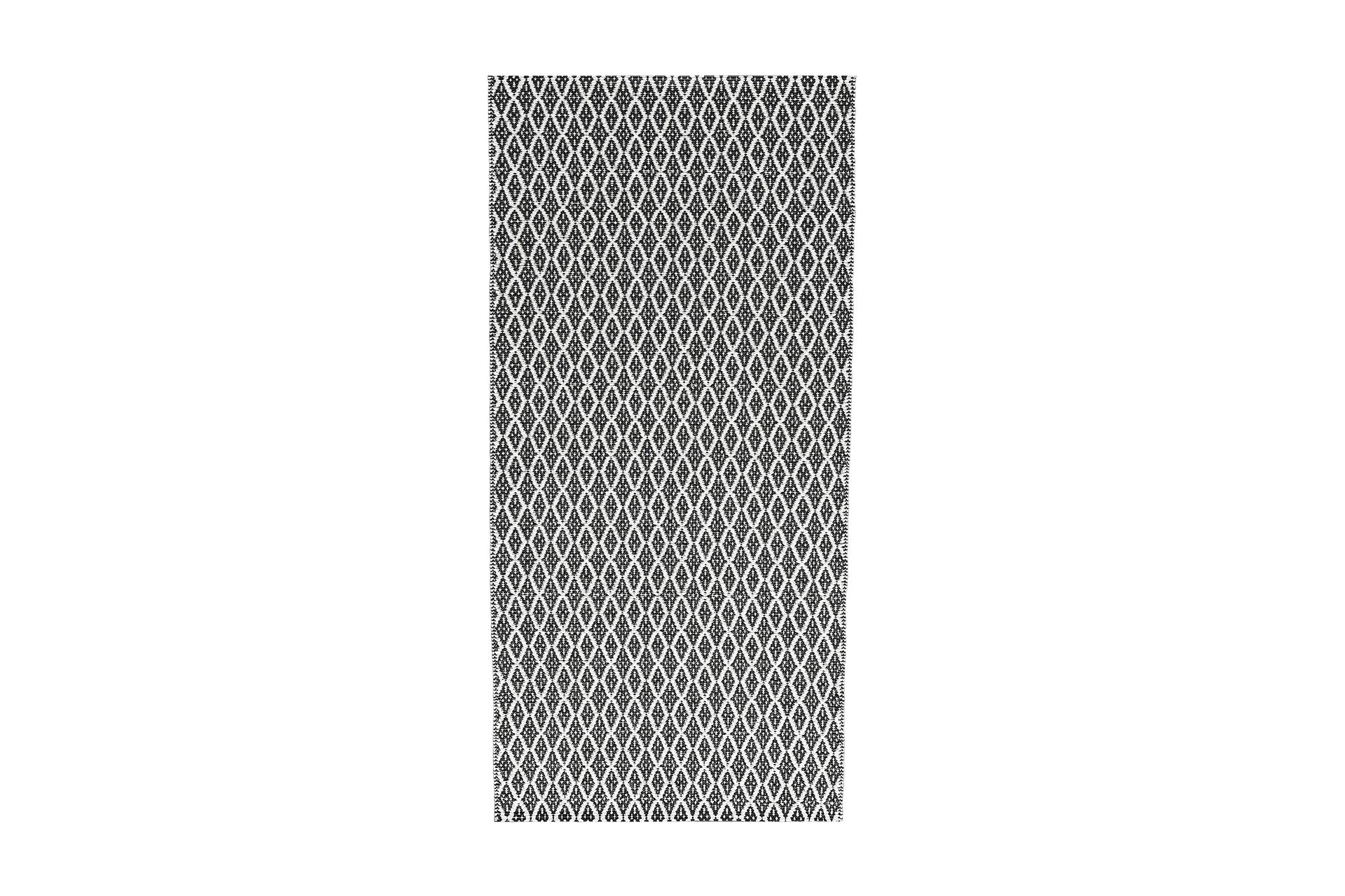 Eye Plastiktæppe 70x150 Vendbar PVC sort - Horredsmattan - Tekstiler - Tæpper - Udendørs tæpper - Plasttæpper