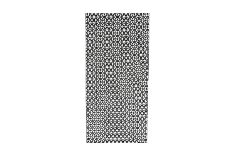 Eye Plastiktæppe 70x150 Vendbar PVC sort - Horredsmattan - Tekstiler - Tæpper - Udendørs tæpper - Plasttæpper