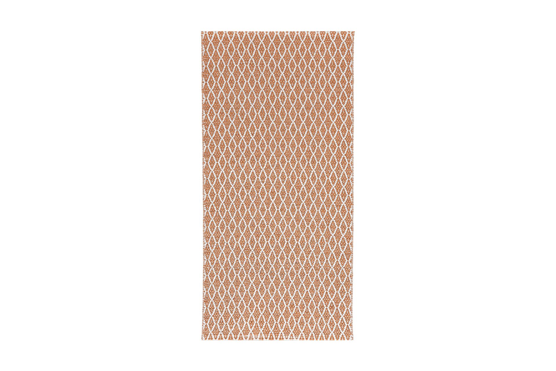 Eye Plastiktæppe 70x50 vendbar PVC rust - Horredsmattan - Tekstiler - Tæpper - Udendørs tæpper - Plasttæpper