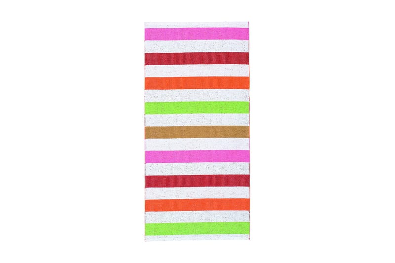 Happy plastiktæppe  70x150 Vendbar PVC Rød - Horredsmattan - Tekstiler - Tæpper - Udendørs tæpper - Plasttæpper