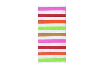 Happy Platiktæppe  70x50 Vendbar PVC Rød