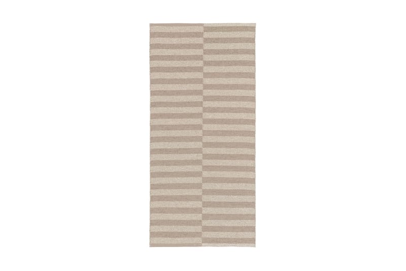 Irma Plastikmåtte 70x350 cm Beige - Horredsmattan - Køkkenmåtte - Plasttæpper - Hall måtte