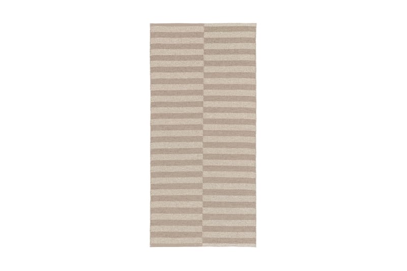 Irma Plastikmåtte 70x300 cm Beige - Horredsmattan - Tekstiler - Tæpper - Udendørs tæpper - Plasttæpper