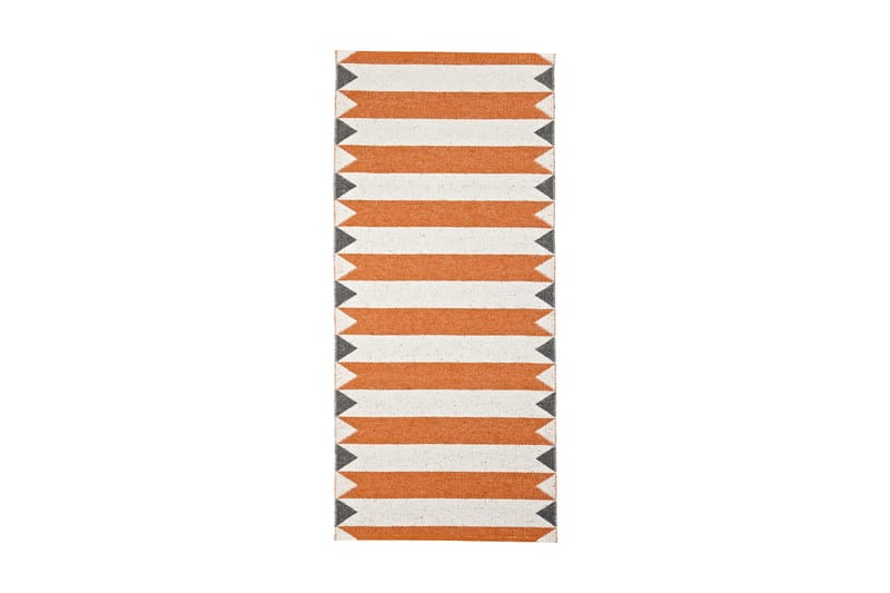 Peak kludetæppe 70x450 cm Orange - Horredsmattan - Tekstiler - Tæpper - Udendørs tæpper - Plasttæpper