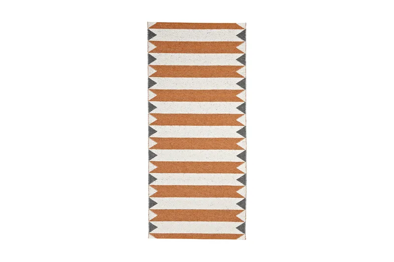 Peak Plastiktæppe 200x300 Vendbar PVC orange, Horredsmattan