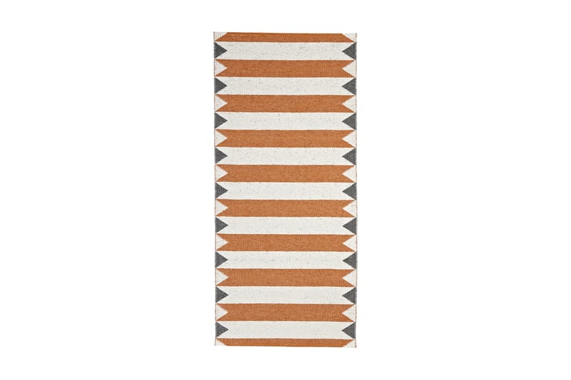 Peak Plastikmåtte 150x250 Vendbar PVC Orange - Horredsmattan - Tekstiler - Tæpper - Udendørs tæpper - Plasttæpper