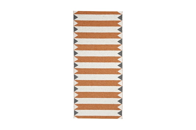 Peak Plastiktæppe 70x300 Vendbar PVC orange - Horredsmattan - Tekstiler - Tæpper - Udendørs tæpper - Plasttæpper