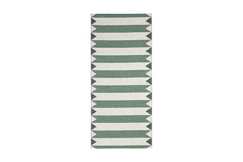 Peak Plastiktæppe 70x300 Vendbar PVC grøn - Horredsmattan - Små tæpper - Kludetæpper