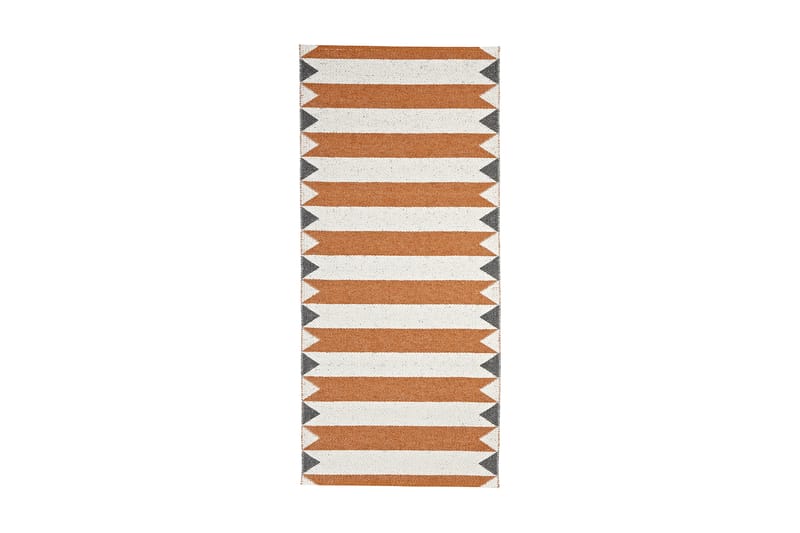Peak Plastiktæppe 70x150 Vendbar PVC orange - Horredsmattan - Tekstiler - Tæpper - Udendørs tæpper - Plasttæpper