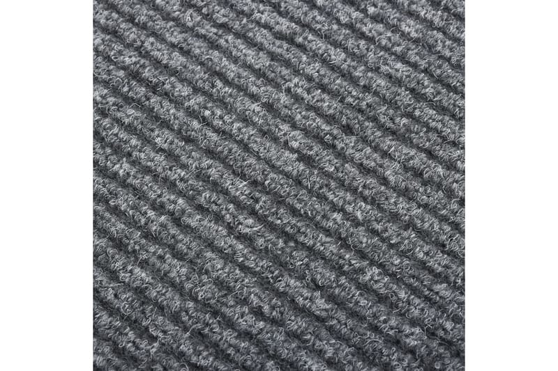 snavsbestandig tæppeløber 100x150 cm grå - Grå - Køkkenmåtte - Plasttæpper - Hall måtte