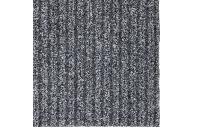 snavsbestandig tæppeløber 100x150 cm grå - Grå - Tekstiler - Tæpper - Udendørs tæpper - Plasttæpper