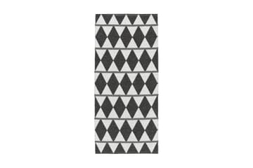 Zigge Plastiktæppe 150x250 Vendbar PVC sort