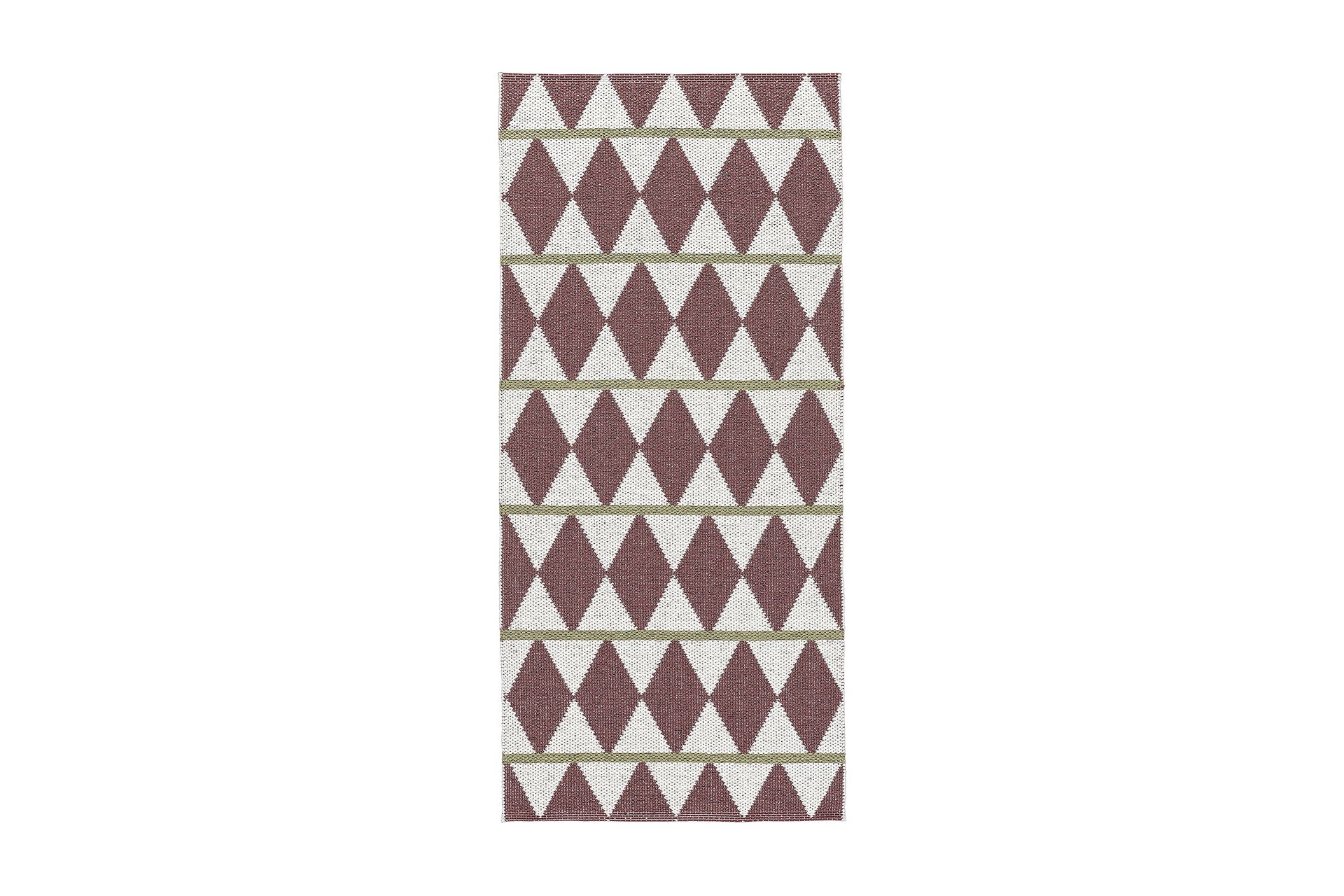 Zigge Plastiktæppe 70x100 Vendbar PVC-lyng - Horredsmattan - Tekstiler - Tæpper - Udendørs tæpper - Plasttæpper