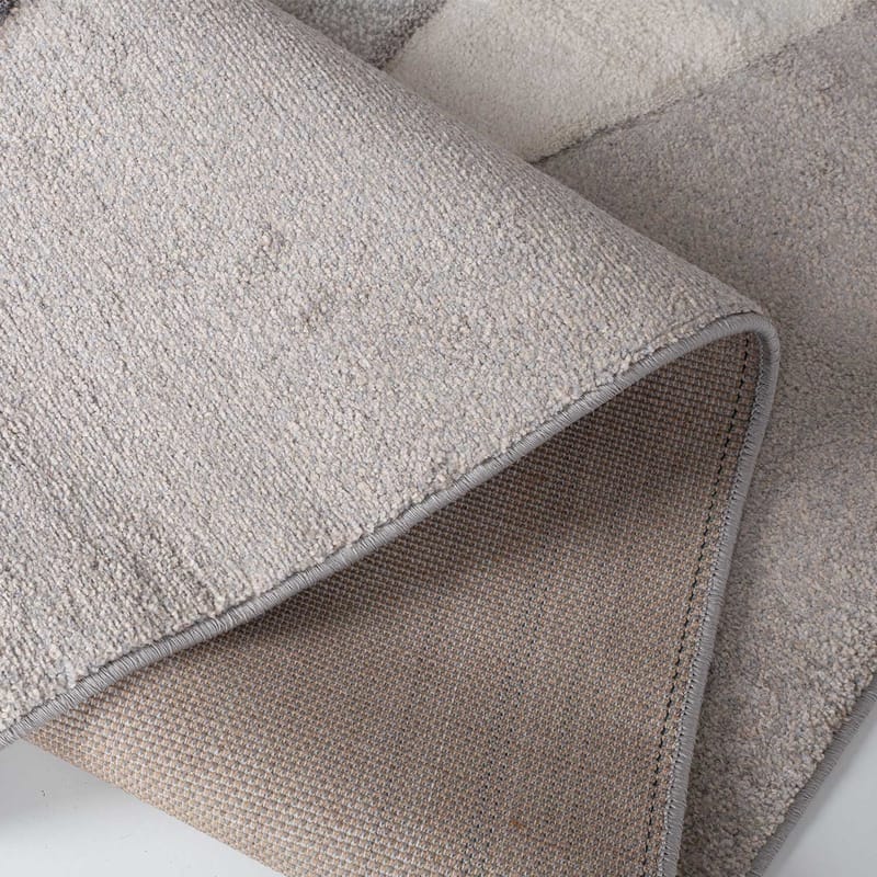Tæppe Navon Carved 160x230 cm - Grå/Beige - Tekstiler - Tæpper - Udendørs tæpper - Plasttæpper