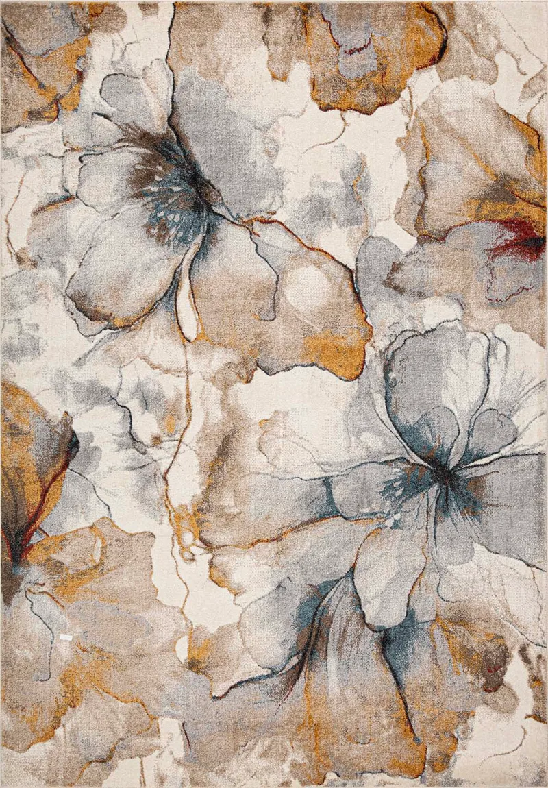 Tæppe Yelvi 100x150 cm, Beige/Orange