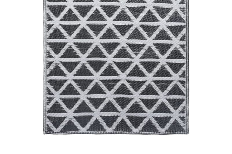 udendørstæppe 120x180 cm PP sort - Tekstiler - Tæpper - Udendørs tæpper