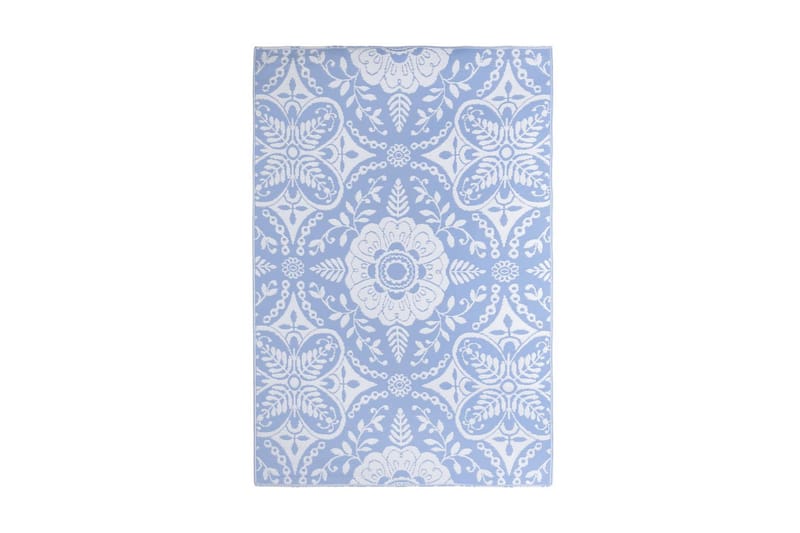udendørstæppe 190x290 cm PP babyblå - Tekstiler - Tæpper - Udendørs tæpper