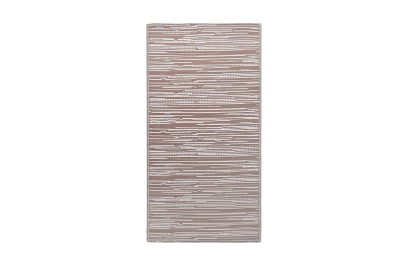 udendørstæppe 190x290 cm PP brun - Tekstiler - Tæpper - Udendørs tæpper