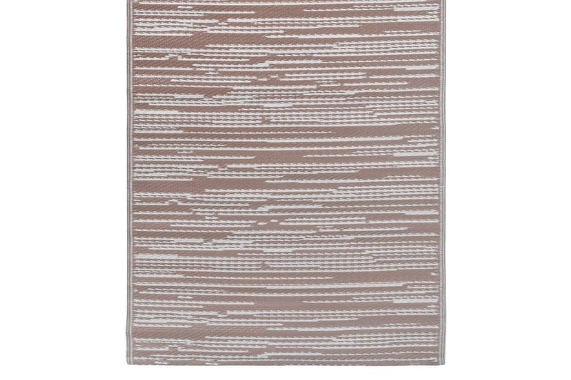 udendørstæppe 190x290 cm PP brun - Tekstiler - Tæpper - Udendørs tæpper