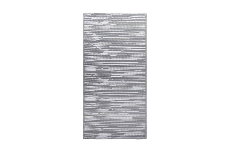 udendørstæppe 190x290 cm PP grå - Tekstiler - Tæpper - Udendørs tæpper