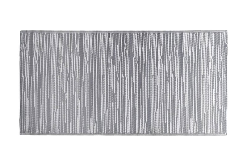 udendørstæppe 190x290 cm PP grå - Tekstiler - Tæpper - Udendørs tæpper